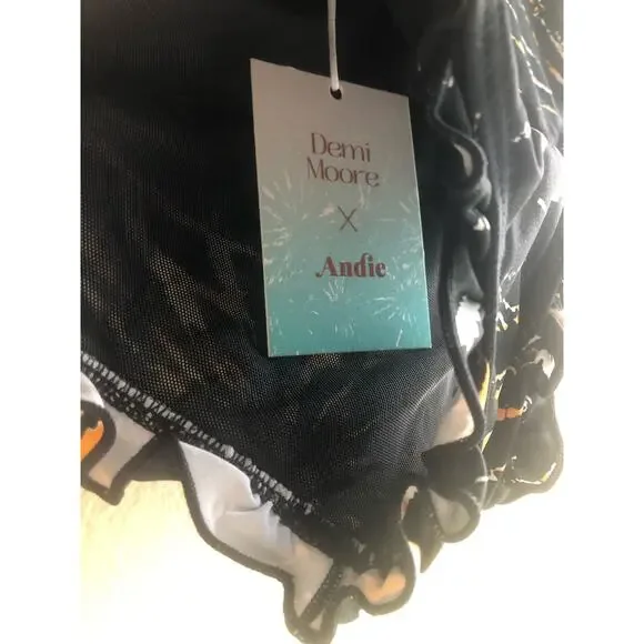 NEW Andie The Monaco Bottom Black Size Small - Picture 3 of 7